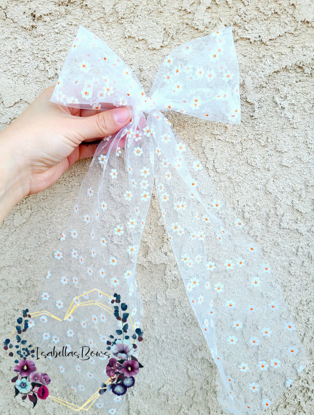 Image of Spring school girl bows