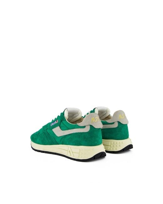Image of AUTRY REELWIND LOW SNEAKERS GREEN