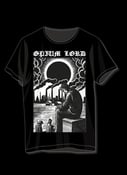 Image of Black Country Lucifer T shirt - Black Shirt with White Print