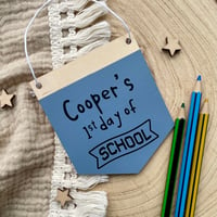Image 3 of First Day Of School Mini Pennant