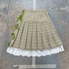 ADRIANA pleated skirt