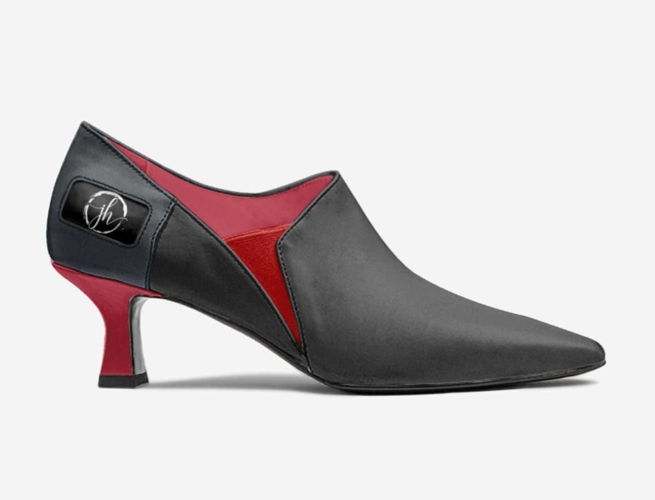 JH Brand Janet Designer Womens Low Heeled Shoe