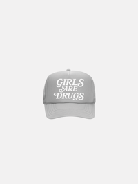 GIRLS ARE DRUGS® TRUCKERS - "COOL GREY"