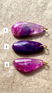 Image 1 of Amulettes pierres sacrées Palmyre Sugulite  big size 
