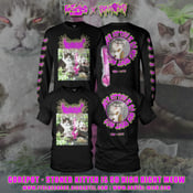 Image of *PREORDER*Officially Licensed Gorepot "Stoner Kitteh Is So High Meow" Short And Long Sleeves Shirt!!