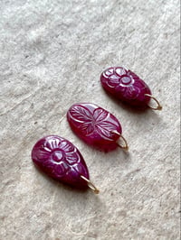 Image 3 of Amulettes pierres sacrées Palmyre rubis médium size 