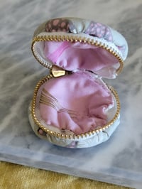 Image 3 of Fabric Macaroon trinket case 