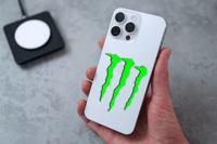 Monster Energy iPhone Decal, Monster Energy Phone Decal, Monster Energy Cell Phone Sticker