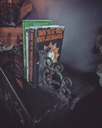 Image 2 of Gothic iron bookends 