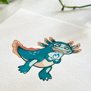 Image of Fire Puppy, original artwork