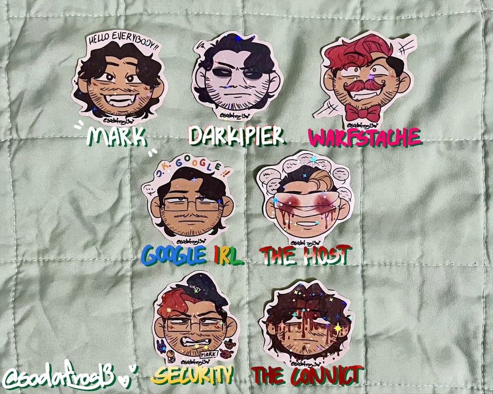 Image of Markiplier Ego Stickers