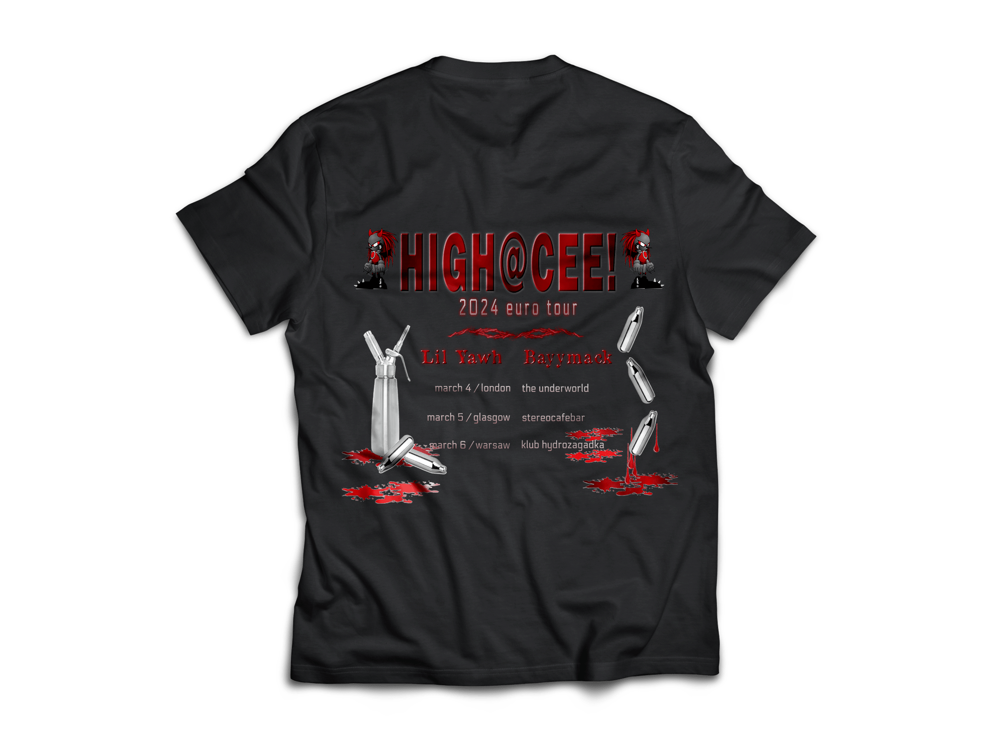 High cee Eu tour merch | Hi-C