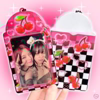 Image 2 of Cherry Photocard Holder Keychain