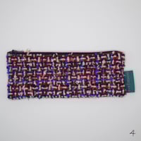 Image 5 of Handwoven and handmade fancy tweed pencil case variations 2