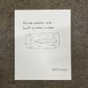 Female Condom Male Condom Print by Andrew Jeffrey Wright - SIGNED & #'d