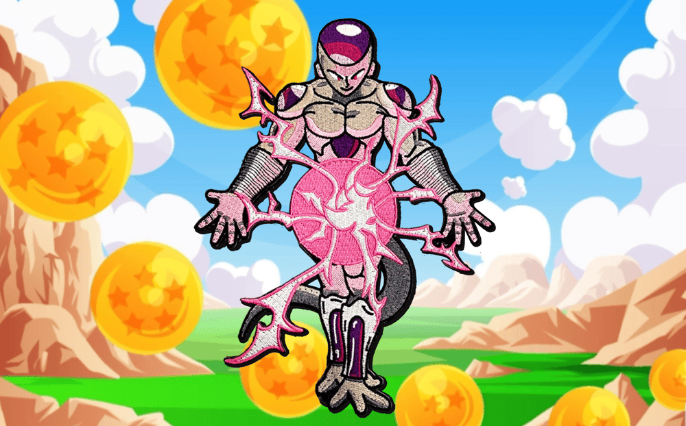 Image of FRIEZA XL "MAGENTA KIENZAN" THREADED PATCH