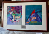 Image 2 of PINKY & the BRAIN Two ORIGINAL PAINTINGS Created by Artist David Edward Byrd for Warner Studio Store