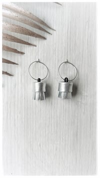 Image 3 of MINI KYOTO ACCIAIO orecchini - metalizzati chiari