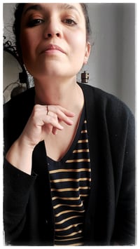 Image 4 of MINI KYOTO ACCIAIO orecchini - metalizzati chiari