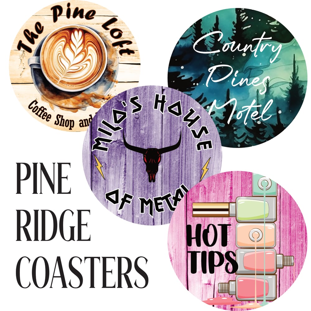 Image of Pine Ridge Collab - Coasters