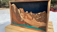 Image 3 of Moraine lake wooden wall decor