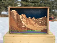 Image 2 of Moraine lake wooden wall decor