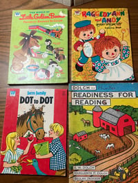 Lot of Vintage Coloring Books