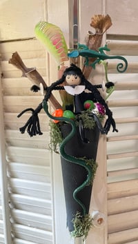 Wednesday Addams' Garden Halloween Decoration