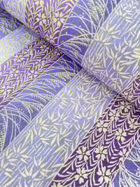 Image 3 of Origami Crane Earrings (Light Purple)