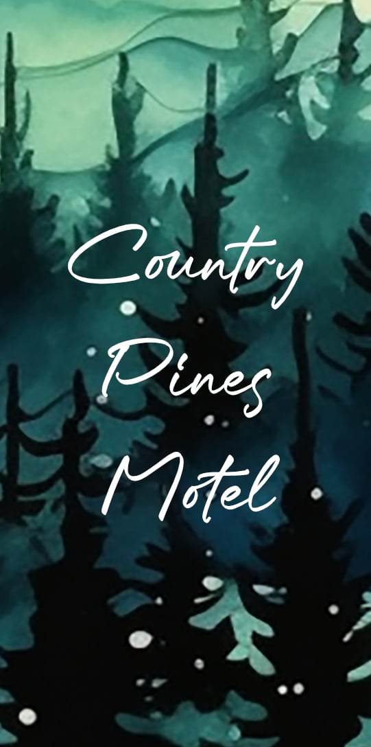Image of Pine Ridge Collab - Motel Keychain