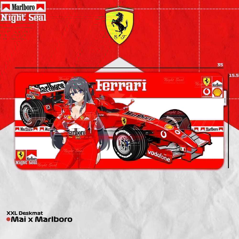 Image of Waifus X Marlboro / XXL Desk mats