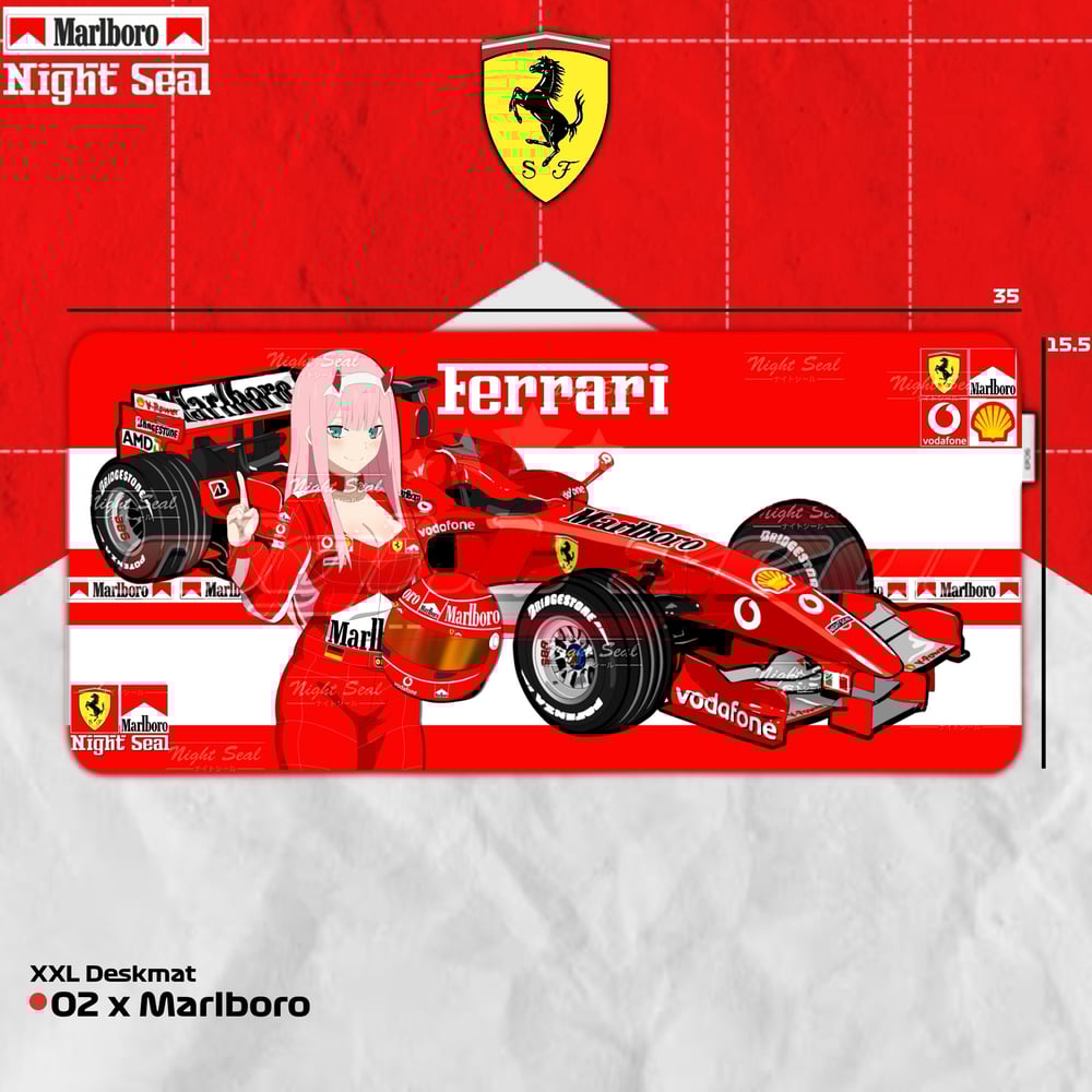 Image of Waifus X Marlboro / XXL Desk mats