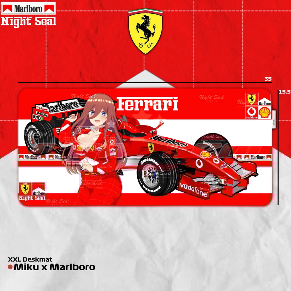 Image of Waifus X Marlboro / XXL Desk mats