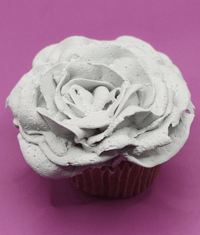 Image 4 of Pastel Blue Rose | Dairy-Free Cupcakes | 4ct