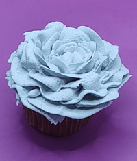 Image 5 of Pastel Blue Rose | Dairy-Free Cupcakes | 4ct