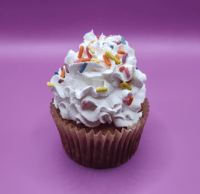 Image 3 of Vanilla Sprinkle Dairy-Free Cupcakes | 4ct