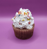 Image 1 of Vanilla Sprinkle Dairy-Free Cupcakes | 4ct