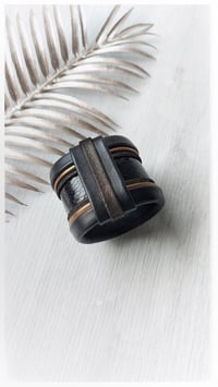 Image 3 of ANTIOPE KING LUX bangle - Nero Intenso