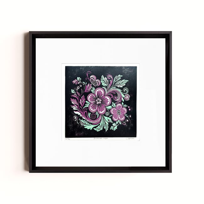 Sommernatt i hagen - 2 colour variations