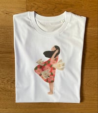 Image 3 of Reste un XS - T-Shirt mixte VENT PRINTANIER - The Simones X Virginie Cognet