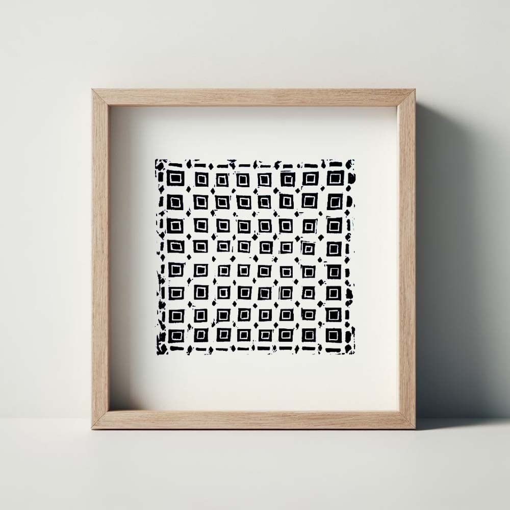 Image of Dodici • serie 5 • 20x20 • Linoleografia