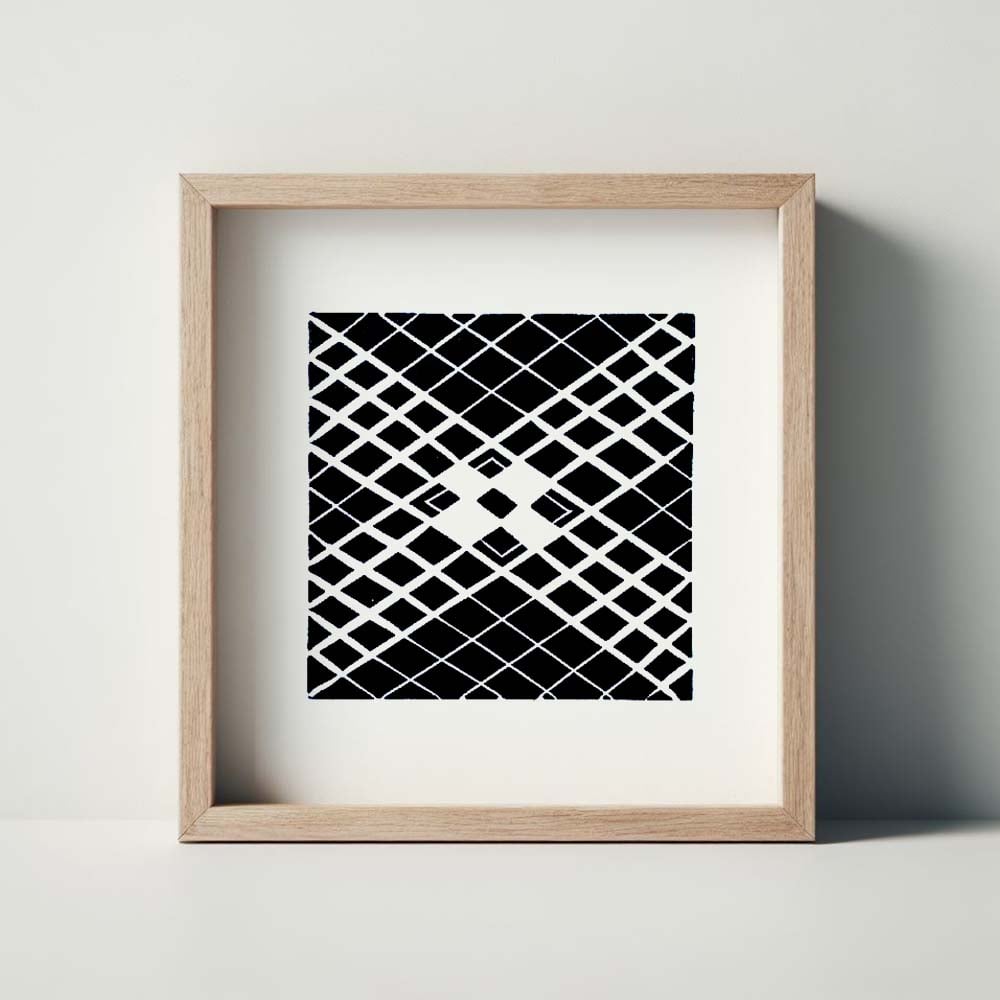 Image of Dodici • serie 6 • 20x20 • Linoleografia