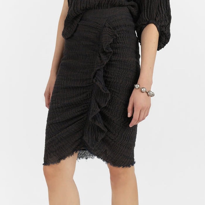 Image of MASSCOB CARIOCA SKIRT MIDNIGHT