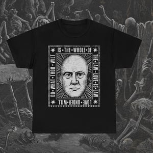 Image of Aleister Crowley Retro T-Shirt