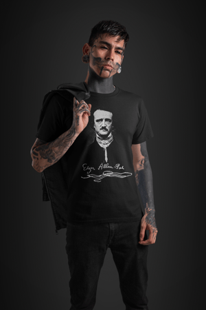 Image of Edgar Allan Poe Signature T-Shirt