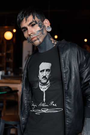 Image of Edgar Allan Poe Signature T-Shirt