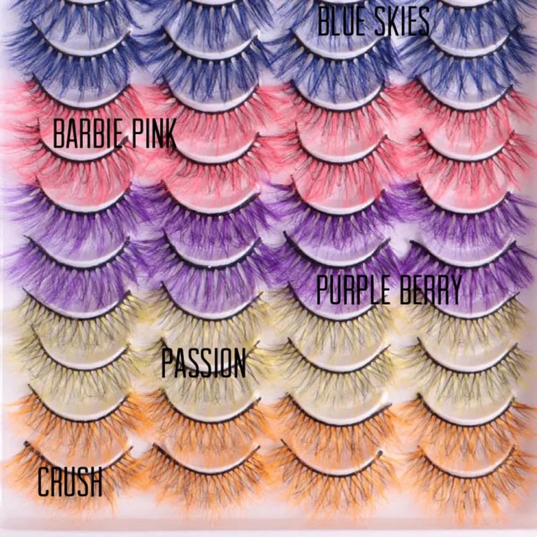 Image of COLORFUL LASHES 
