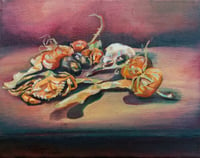 Image 2 of The Juciness of the Fruit, original oil painting