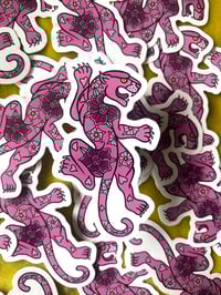 Image 5 of Pink Panther, Peony, & Cherry Blossom 3" Sticker