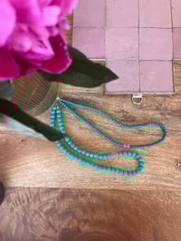 Image 1 of collier  vert émeraude 🌺🌴